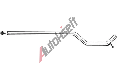 BOSAL Vfukov trubka BS 880-209, 880-209