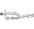 Opravn potrub katalyztoru BOSAL ‐ BS 889-159