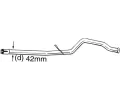 Opravn potrub katalyztoru BOSAL ‐ BS 889-183