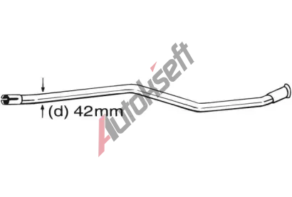 BOSAL Opravné potrubí - katalyzátor BS 889-533, 889-533 BOSAL Opravné potrubí - katalyzátor BS 889-533, 889-533