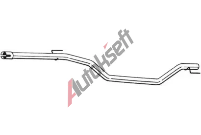 BOSAL Vfukov trubka BS 915-631, 915-631
