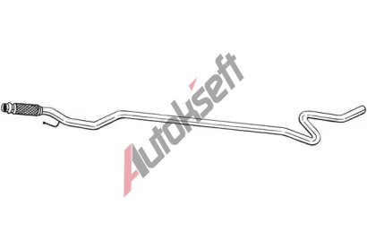 BOSAL Vfukov trubka BS 950-025, 950-025
