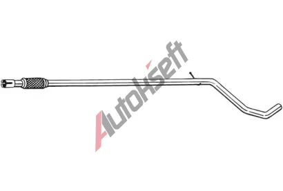 BOSAL Vfukov trubka BS 950-067, 950-067