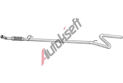 BOSAL Vfukov trubka BS 950-121, 950-121