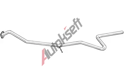 BOSAL Vfukov trubka BS 965-375, 965-375