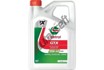 Castrol Motorov olej Castrol GTX 10W-40 A3/B4 4 l CA 15F8FD, 15F8FD