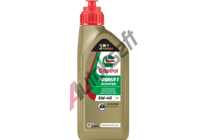 Castrol Motorov� olej Castrol POWER1 Scooter 4T 5W-40 1 l CA 1605C4, 1605C4