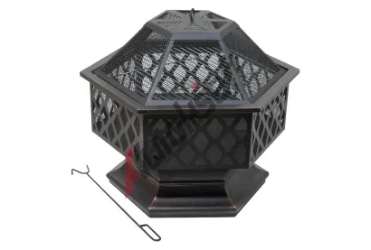 Cattara Ohnit HEXAGON copper patina s poklopem CAT 13008, 13008