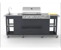 Cattara Zahradní kuchyně s plynovým grilem VICENZA 2 m x 0,6 m CAT 13060, 13060