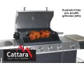 Cattara Zahradní kuchyně s plynovým grilem VICENZA 2 m x 0,6 m CAT 13060, 13060
