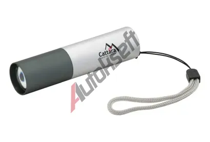 Cattara Svtilna kapesn LED 120 lm ZOOM nabjec SILVER CAT 13164, 13164