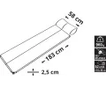 Cattara Karimatka samonafukovac 183x58x2,5 cm s poltem NAVY CAT 13322, 13322