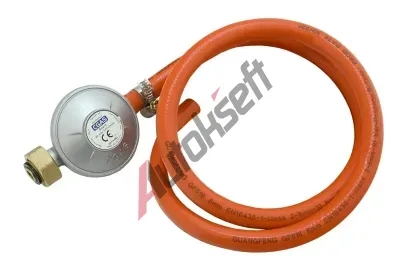 Cattara Plynov regultor tlaku 30mbar EN16129 - sada 0,9m hadice CAT 13606, 13606
