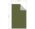 Cattara Izotermick flie SOS zelen 210x130 cm CAT 13741, 13741