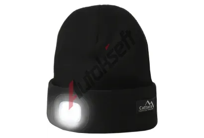 Cattara epice BLACK s LED svtilnou USB nabjen CAT 14021, 14021
