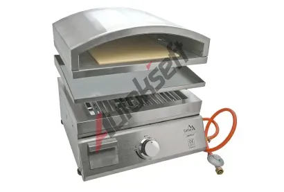 Cattara Gril plynov NAPOLI stoln + pizza pec + grilovac deska CAT 14101, 14101