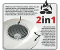 Cattara Gril na devn uhl PLANCHA MOON 58,5 x 83 cm CAT 14102, 14102
