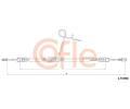 Tan lanko parkovac brzdy COFLE ‐ CFL 1.FO006