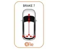 COFLE Ta�n� lanko parkovac� brzdy CFL 1.RE006, 1.RE006