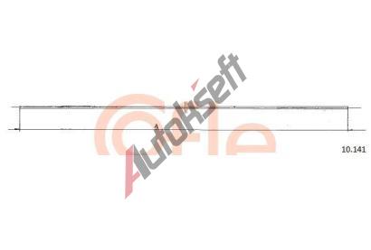 COFLE Lanko ped�lu plynu CFL 10.141, 10.141