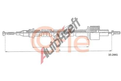 COFLE Spojkov lanko CFL 10.2441, 10.2441