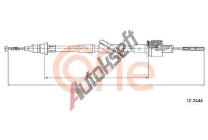 COFLE Spojkov lanko CFL 10.2444, 10.2444