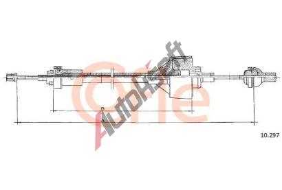 COFLE Spojkov� lanko CFL 10.297, 10.297