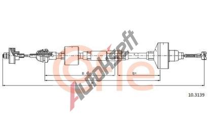 COFLE Spojkov lanko CFL 10.3139, 10.3139
