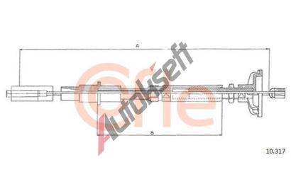 COFLE Spojkov lanko CFL 10.317, 10.317