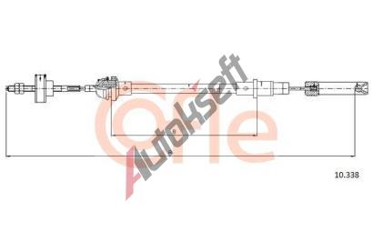 COFLE Spojkov lanko CFL 10.338, 10.338