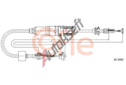 COFLE Spojkov lanko CFL 10.3442, 10.3442