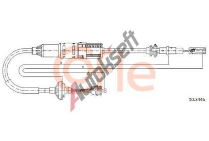 COFLE Spojkov lanko CFL 10.3446, 10.3446