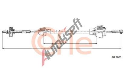 COFLE Spojkov lanko CFL 10.3601, 10.3601