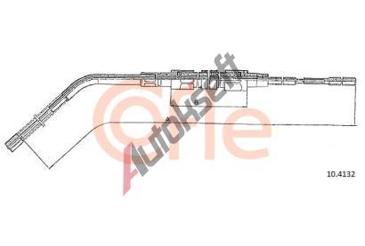 COFLE Tan lanko parkovac brzdy CFL 10.4132, 10.4132