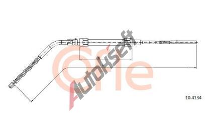 COFLE Ta�n� lanko parkovac� brzdy CFL 10.4134, 10.4134