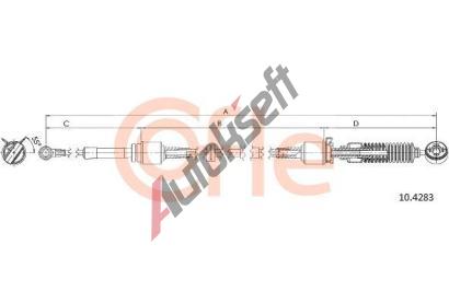 COFLE Ta�n� lanko ru�n� p�evodovky CFL 10.4283, 10.4283