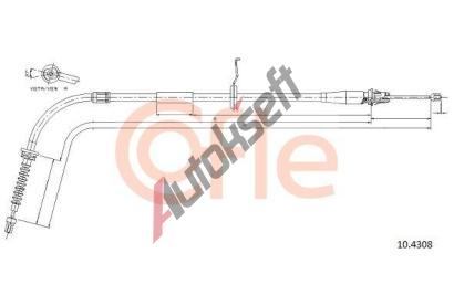 COFLE Ta�n� lanko parkovac� brzdy CFL 10.4308, 10.4308