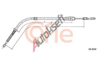 COFLE Tan lanko parkovac brzdy CFL 10.4310, 10.4310