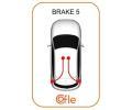 COFLE Tan lanko parkovac brzdy CFL 10.4510, 10.4510
