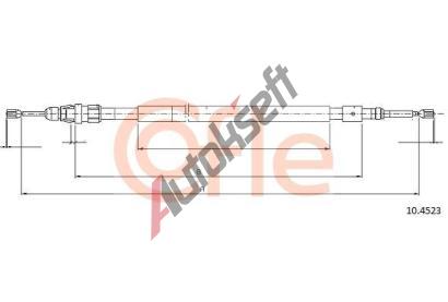 COFLE Tan lanko parkovac brzdy CFL 10.4523, 10.4523
