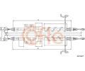 Tan lanko parkovac brzdy COFLE ‐ CFL 10.5337