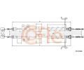 Tan lanko parkovac brzdy COFLE ‐ CFL 10.5342