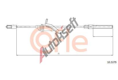 COFLE Tan lanko parkovac brzdy CFL 10.5379, 10.5379