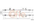 Tan lanko parkovac brzdy COFLE ‐ CFL 10.5392