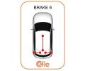 COFLE Tažné lanko parkovací brzdy CFL 10.744, 10.744