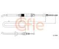 COFLE Tan lanko parkovac brzdy ‐ CFL 10.7484