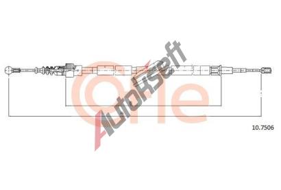 COFLE Tan lanko parkovac brzdy CFL 10.7506, 10.7506