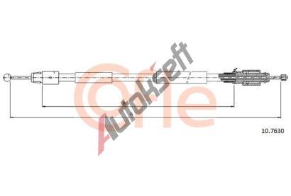 COFLE Tan lanko parkovac brzdy CFL 10.7630, 10.7630