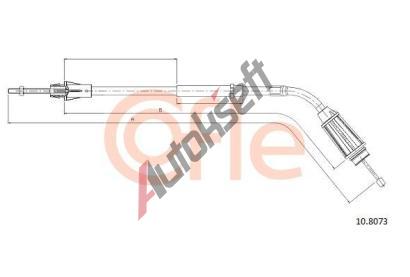 COFLE Tan lanko parkovac brzdy CFL 10.8073, 10.8073