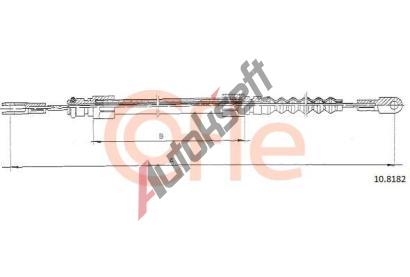 COFLE Tan lanko parkovac brzdy CFL 10.8182, 10.8182
